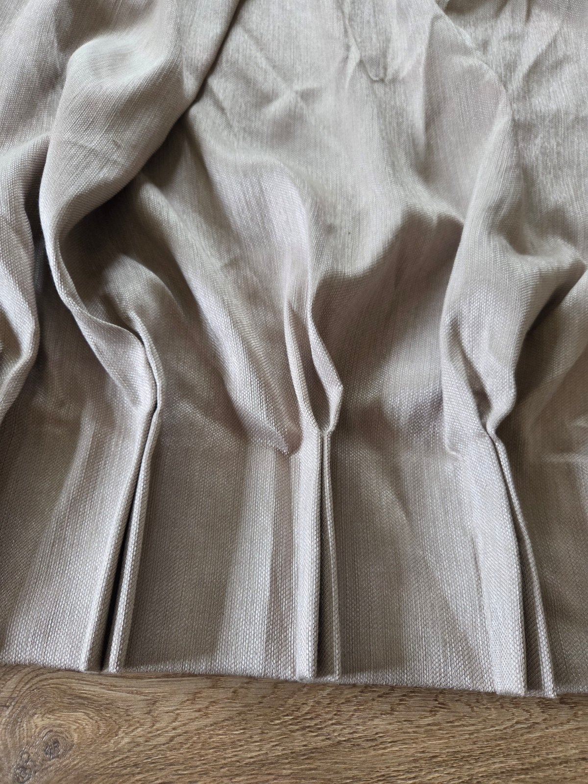 Gordijnen, Ophalen, Overgordijn, Zo goed als nieuw, Beige