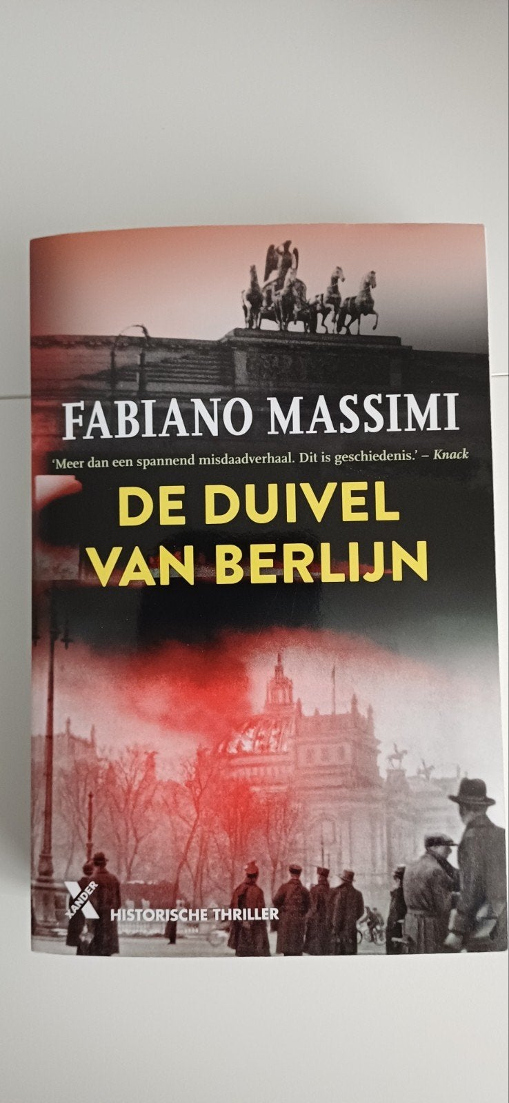 De duivel van Berlijn, Fabiano Massimi., Boeken, Oorlog en Militair, Tweede Wereldoorlog, Ophalen of Verzenden, Zo goed als nieuw