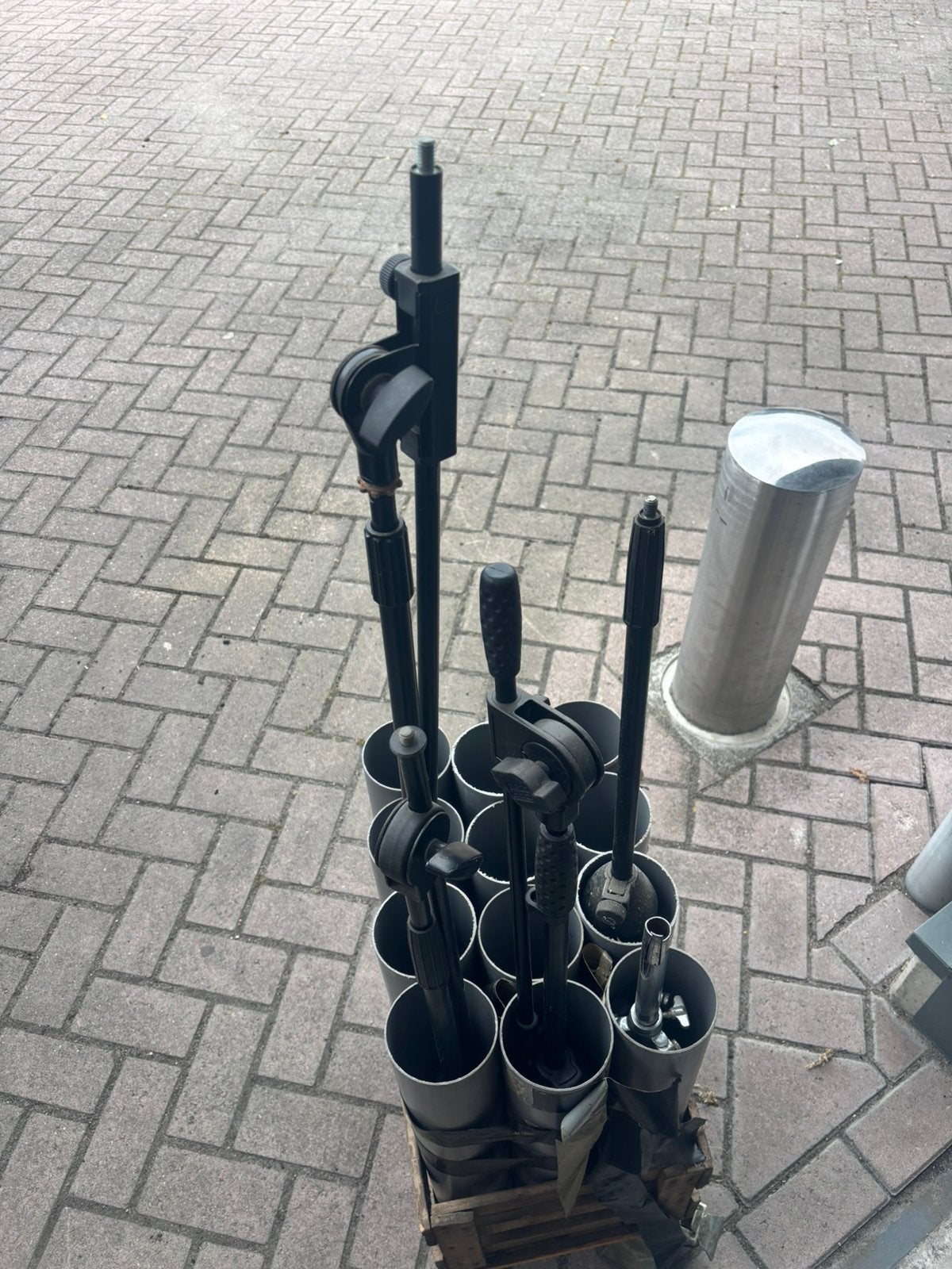 Div. Onderdelen microfoonstatieven, Ophalen, Gebruikt, Instrumentstandaard, Microfoon