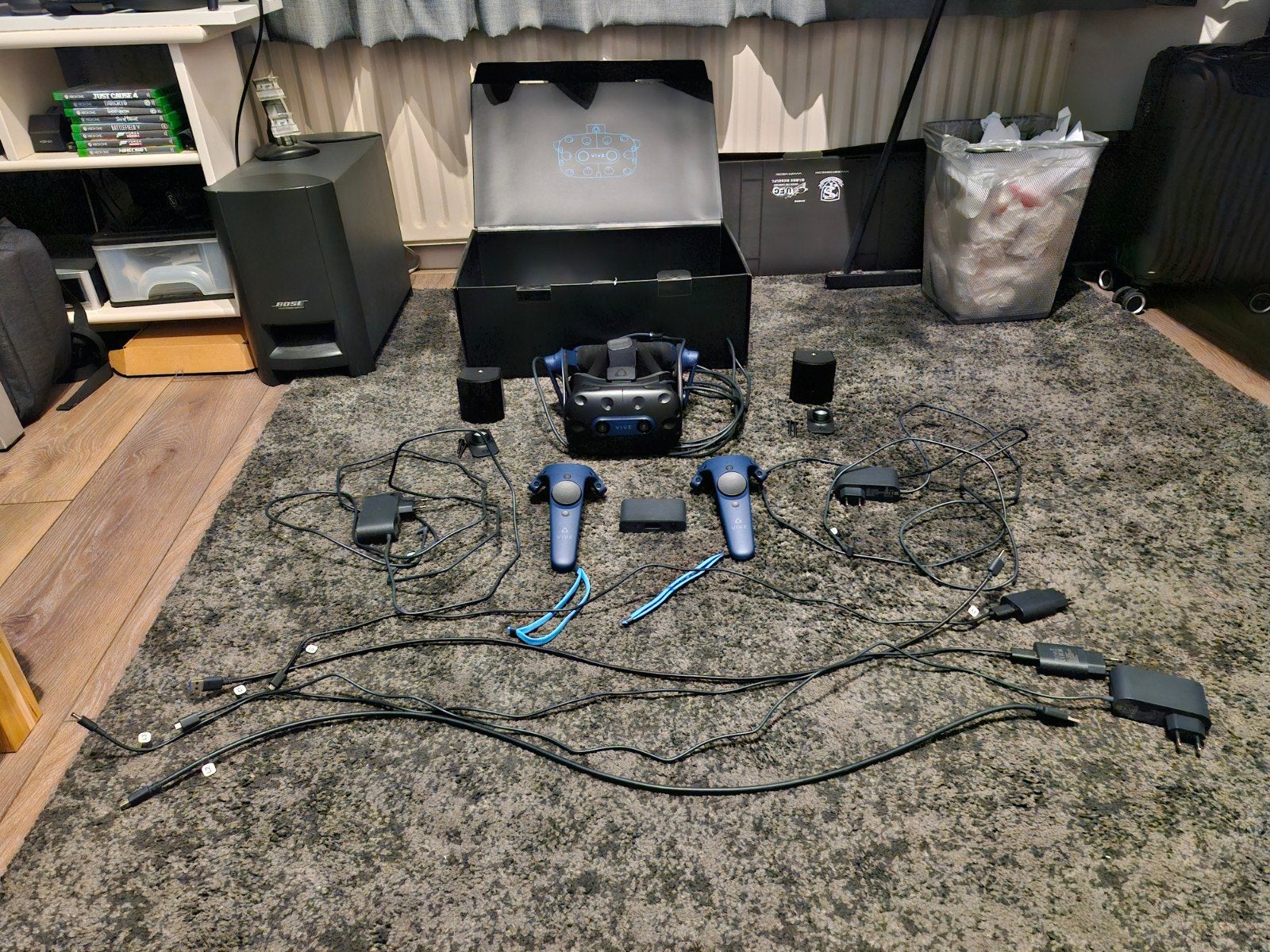 HTC Vive Pro 2 VR Headset Complete Set, Spelcomputers en Games, Virtual Reality, Ophalen of Verzenden, Zo goed als nieuw, VR-bril