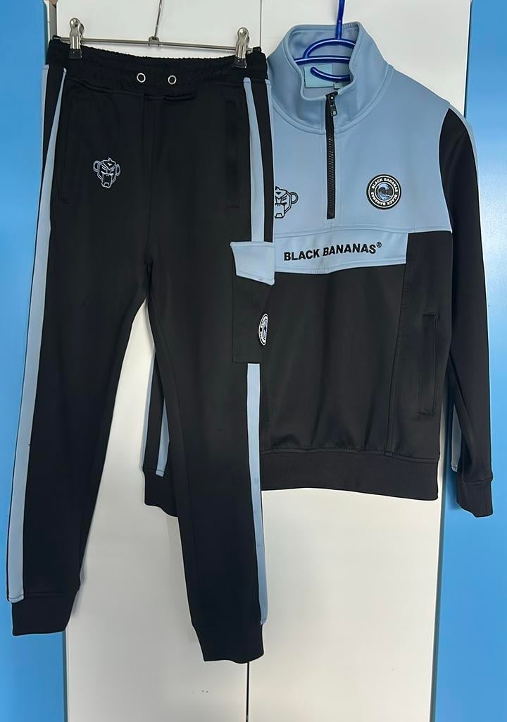 Black bananas pak tracksuit maat 152, Kinderen en Baby's, Gebruikt, Ophalen of Verzenden, Setje, Jongen