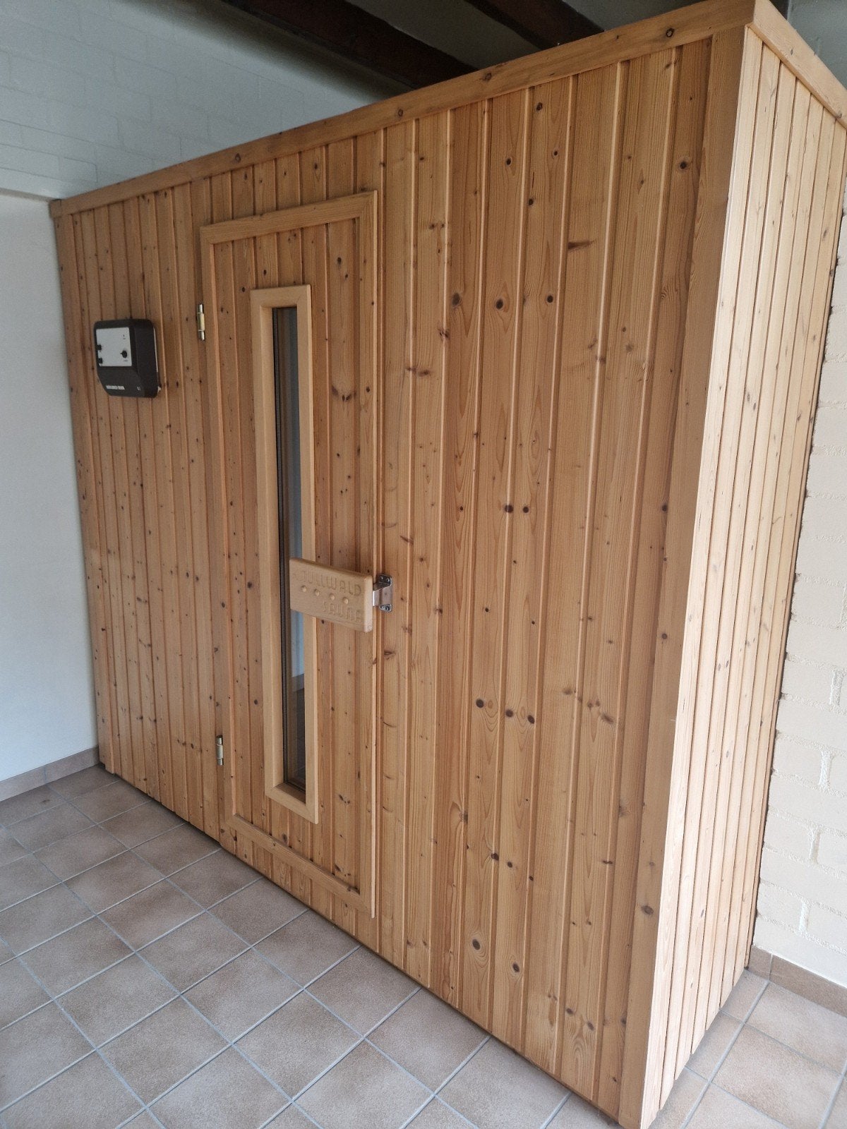Knüllwald sauna, Sport en Fitness, Ophalen, Gebruikt, Fins of Traditioneel, Complete sauna