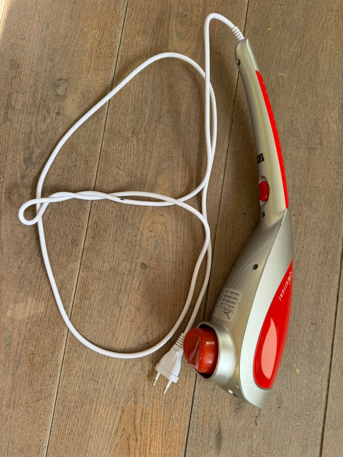 Massani massage arm, Ophalen of Verzenden, Gebruikt, Massagestoel of Kussen