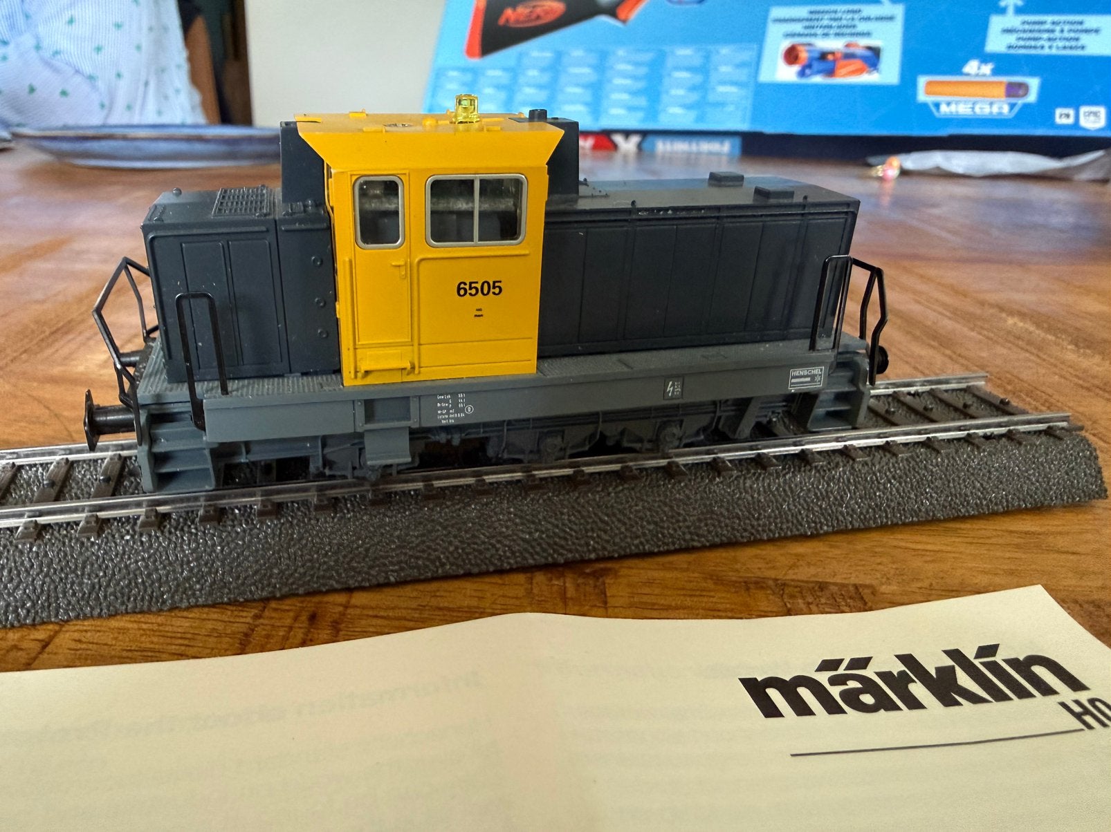 Marklin lok DHG 700 NS 6505 Digitaal nette staat, Wisselstroom, Locomotief, Ophalen of Verzenden, Märklin