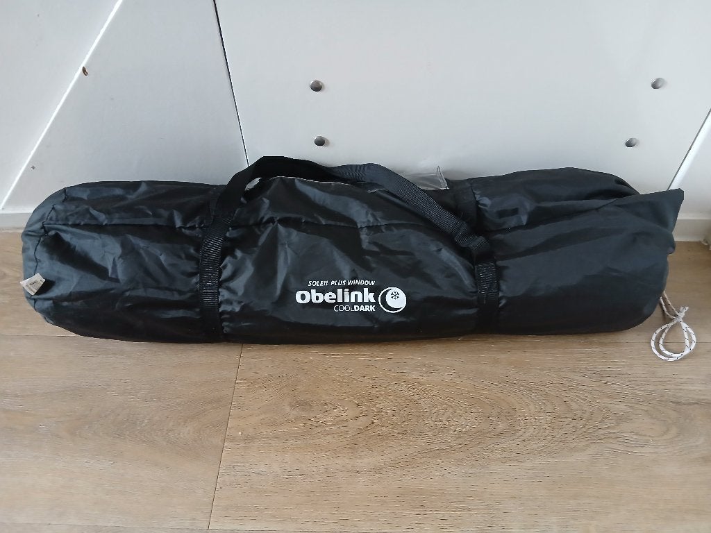 Obelink Soleil Plus Window CoolDark tentluifel, Caravans en Kamperen, Tenten, Ophalen, Gebruikt