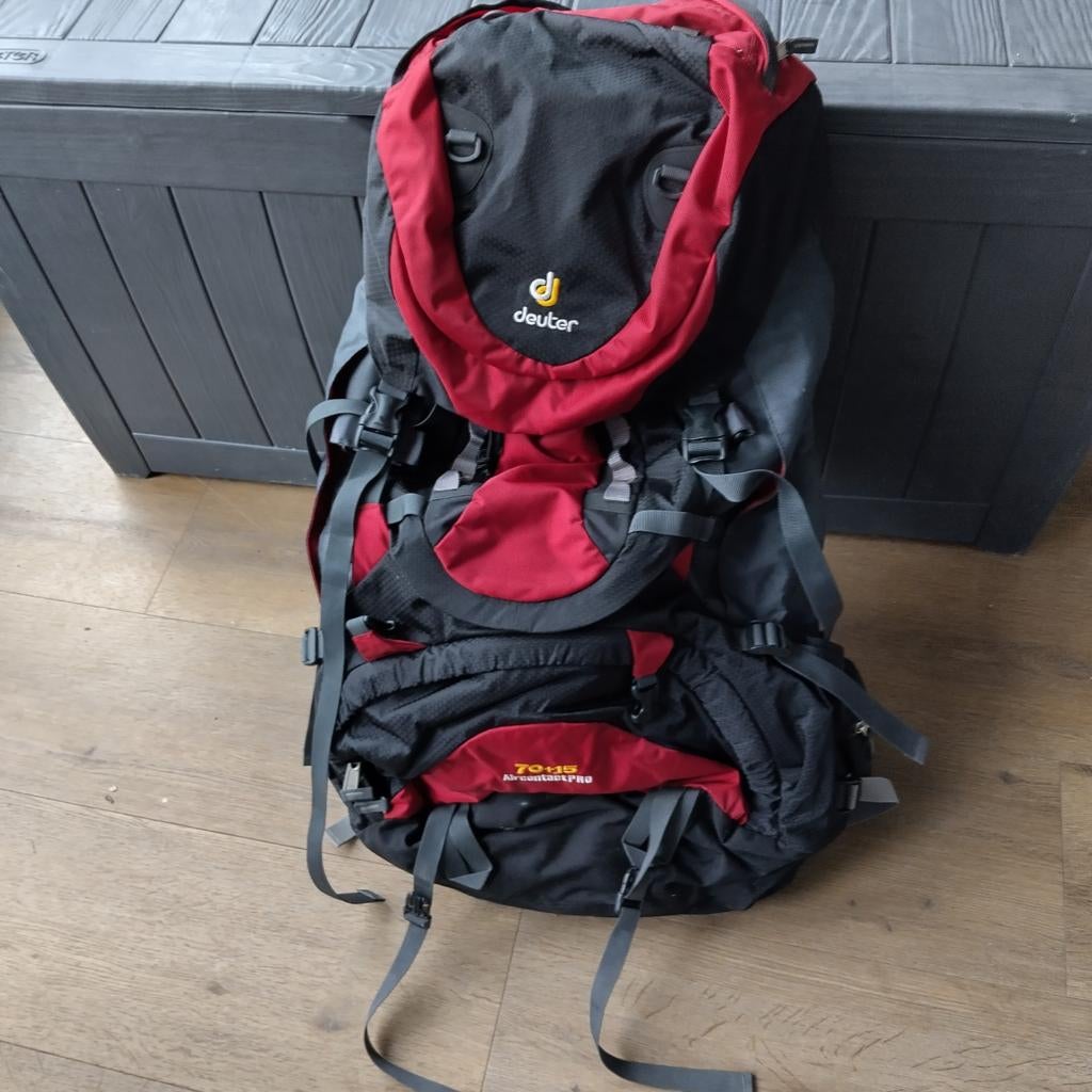 Deuter Aircontact Pro 70+15 Trekking Rugzak, Overige merken, 40 cm of meer, Ophalen of Verzenden, Zo goed als nieuw