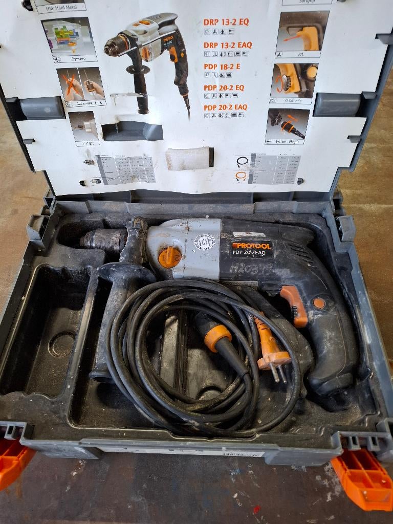 Protool klopboormachine, Protool, Niet bekend, Ophalen, Boormachine