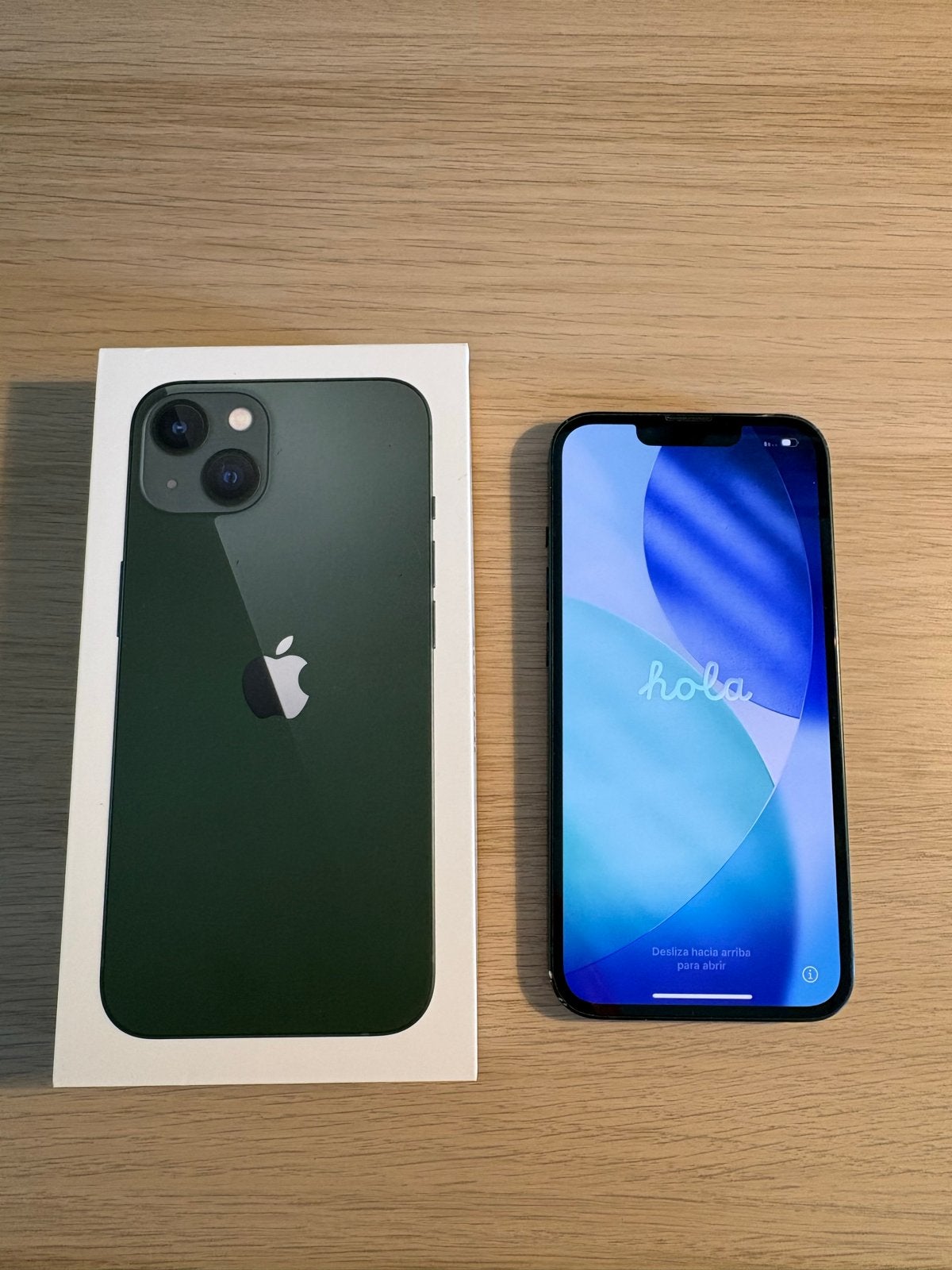 Apple iPhone 13 Groen 128GB - Zo goed als nieuw, 128 GB, IPhone 13, Ophalen of Verzenden, Zo goed als nieuw