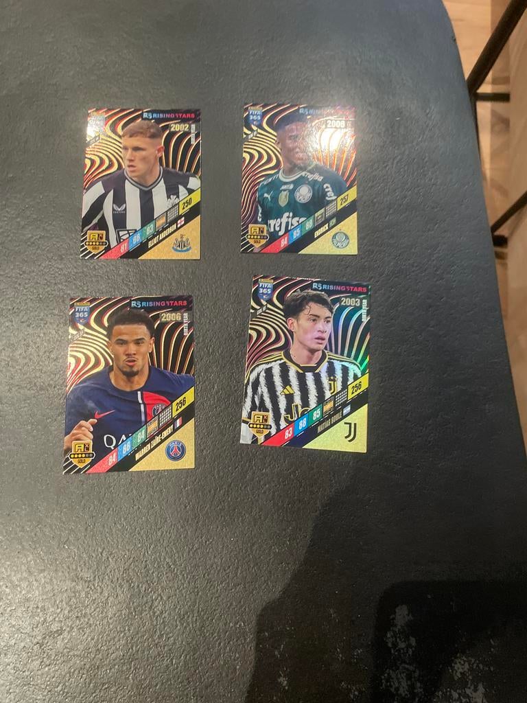 FIFA 365 Adrenalyn XL 2024 Rising Stars Kaarten, Ophalen of Verzenden, Zo goed als nieuw