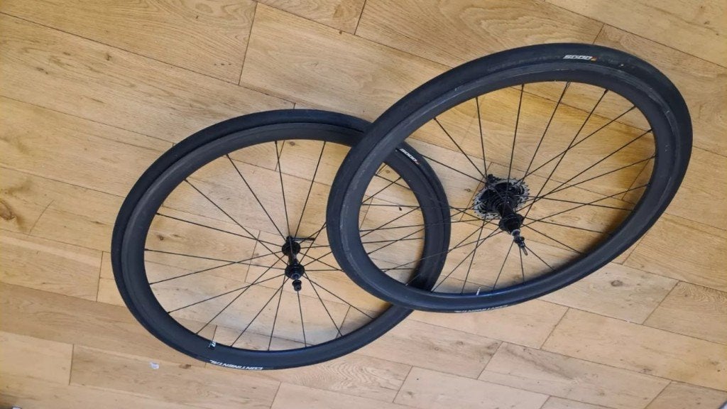 Wheelsmith Carbon Clincher wielset 45 mm diep, Wiel, Racefiets, Ophalen of Verzenden, Carbon