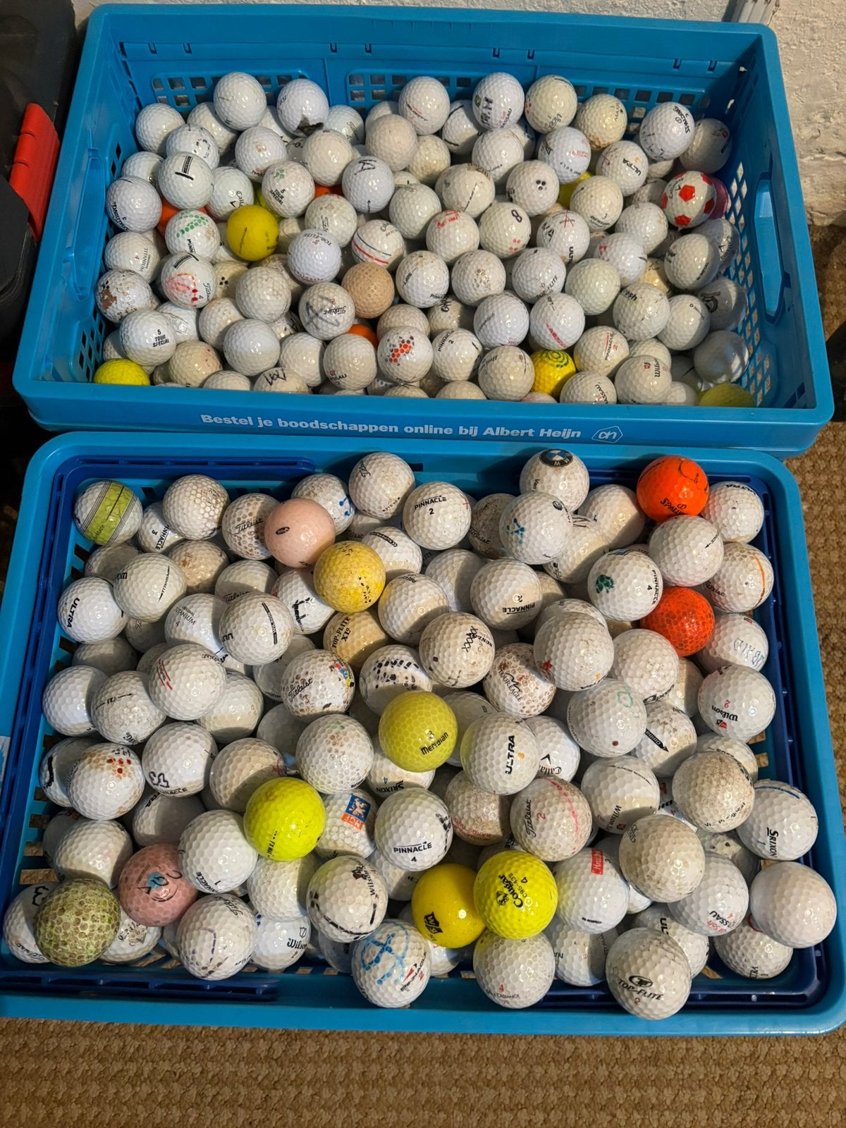 1000 golfballen  - alle merken, Sport en Fitness, Ophalen of Verzenden, Gebruikt, Bal(len), Overige merken
