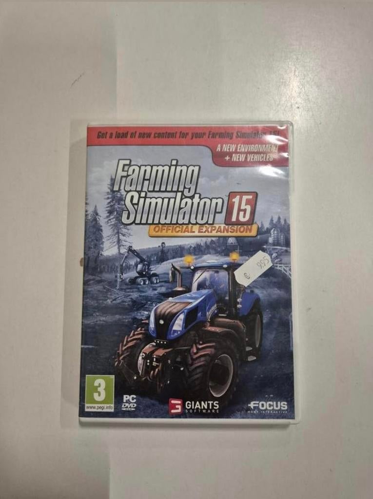 Farming Simulator 15: Officiële Uitbreiding (PC DVD), Spelcomputers en Games, Games | Pc, Online, Gebruikt, 1 speler, Ophalen of Verzenden
