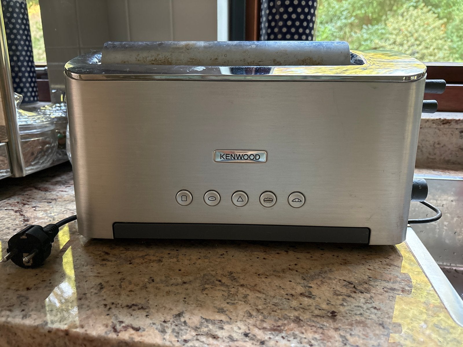 Kenwood broodrooster - Stijlvol en functioneel, Ophalen, Gebruikt, Uitneembare kruimellade