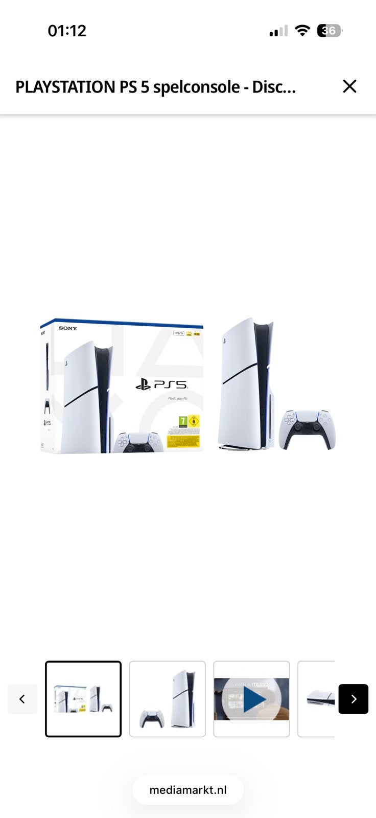 Playstation 5, Spelcomputers en Games, Spelcomputers | Sony PlayStation 5, Ophalen, Nieuw, Playstation 5