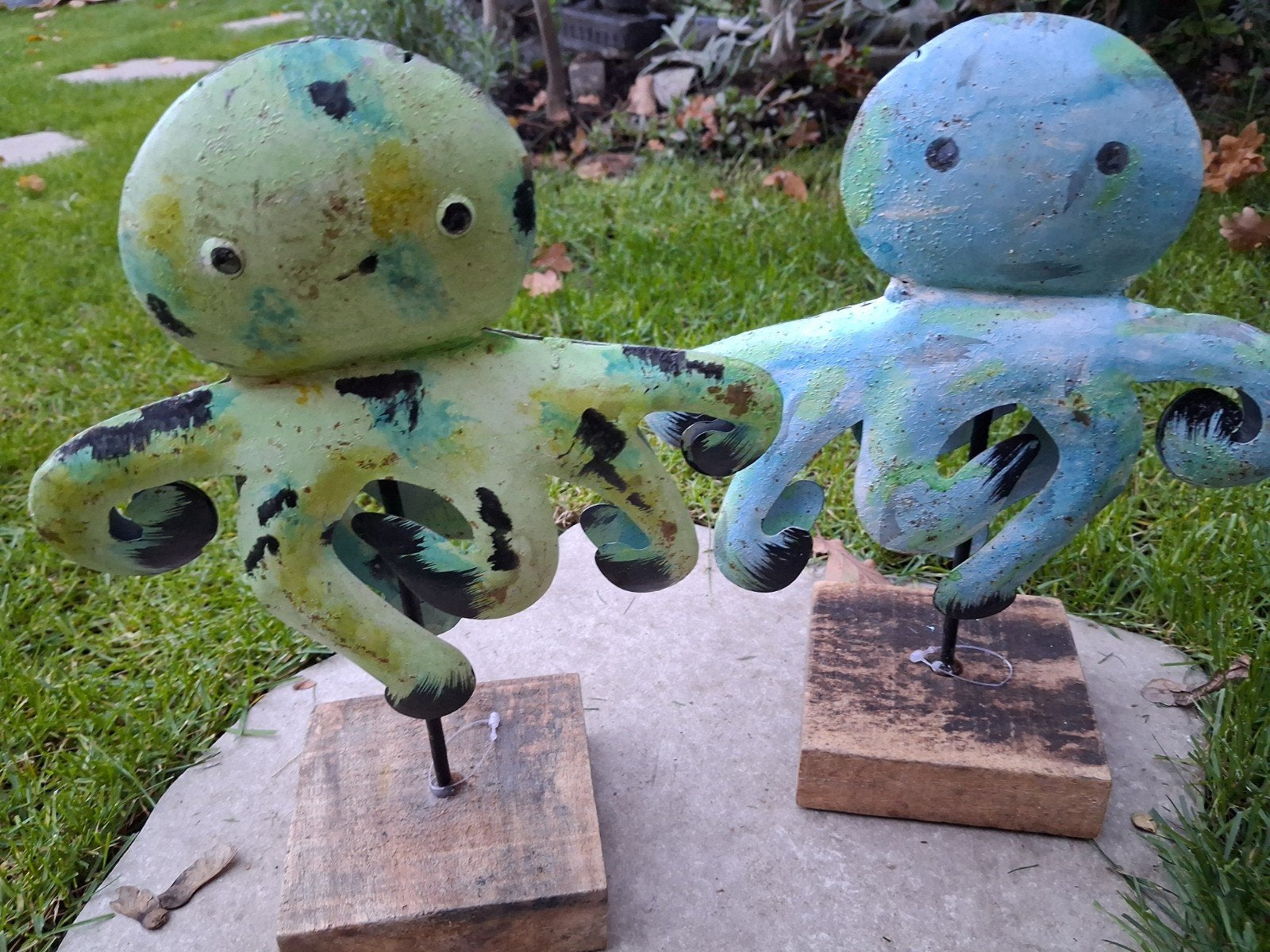 2 octopussen op voet, Verzenden, Nieuw, Dier