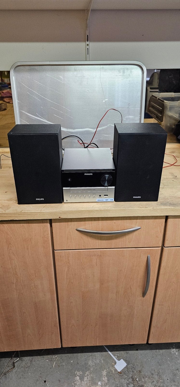 Philips Microset met Radio - Zo goed als nieuw, Audio, Tv en Foto, Ophalen, Philips, Zo goed als nieuw, Microset