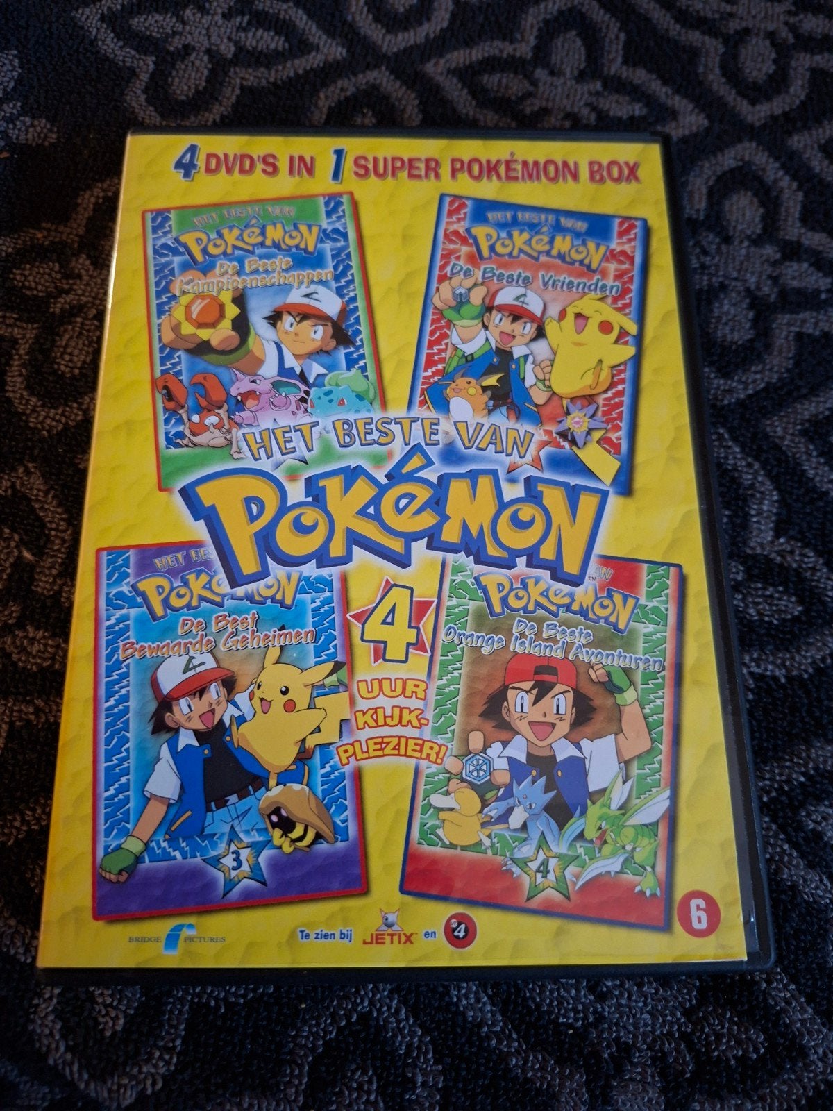 Het Beste van Pokémon - 4 DVD's in 1 Super Box, Cd's en Dvd's, Tekenfilm, Verzenden, Anime (Japans), Engels