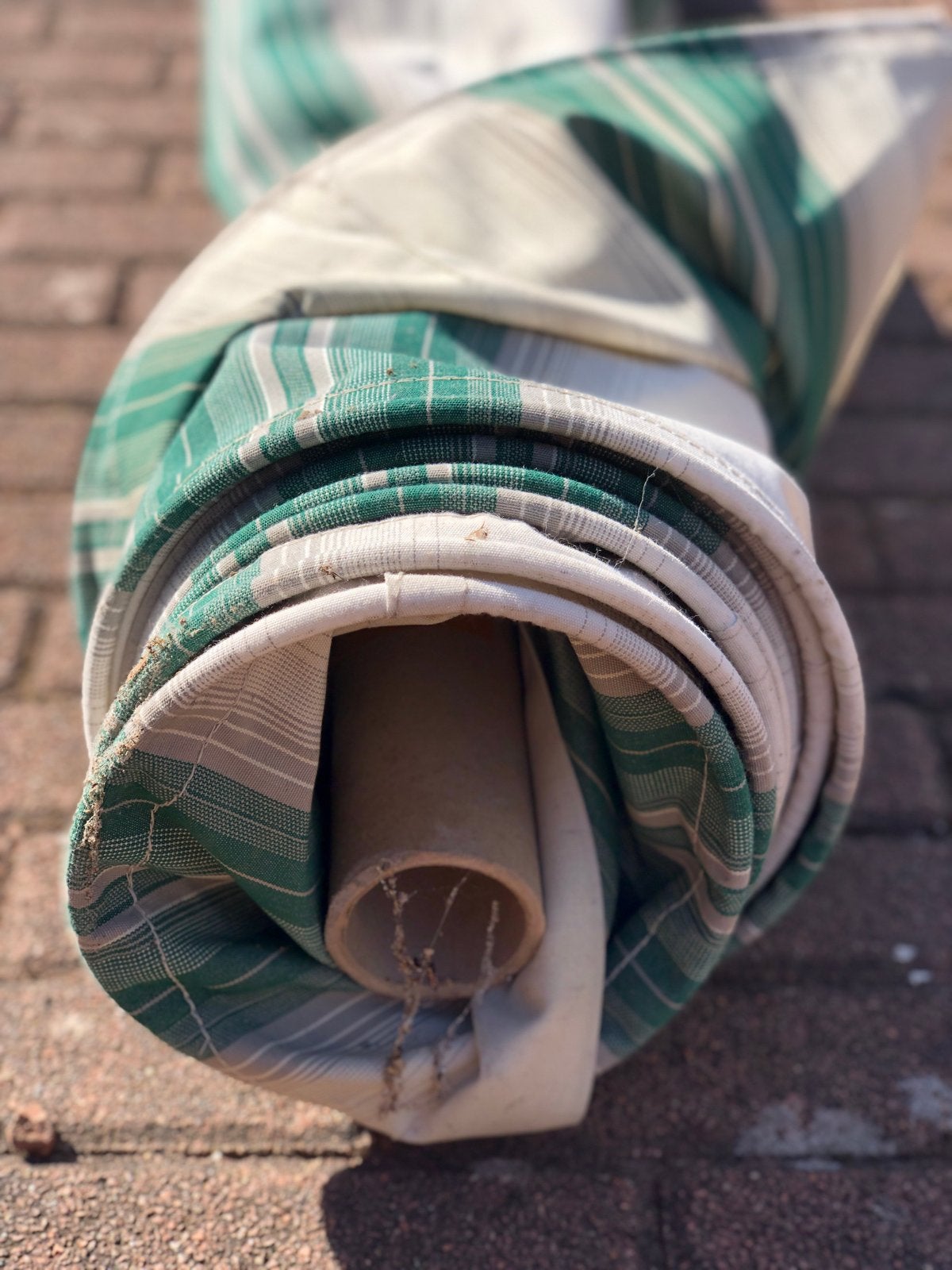 Zonneschermdoek met pezen - Gebruikt, Ophalen, Gebruikt, Overige typen