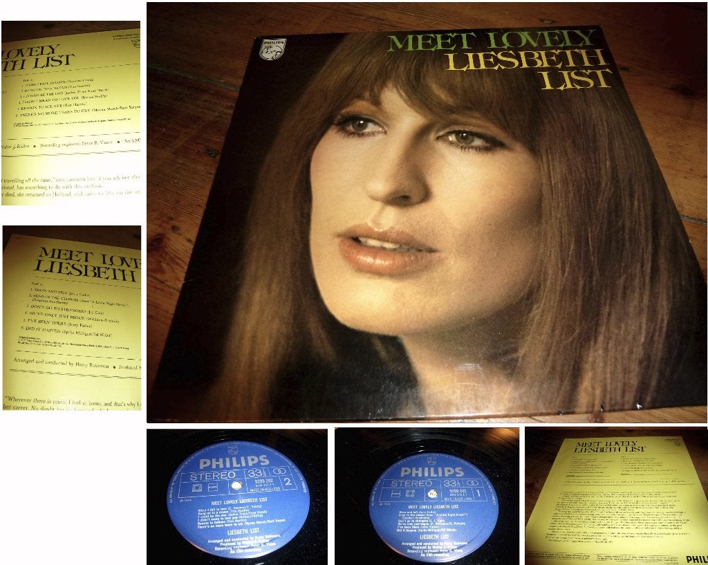 lp Liesbeth List Meet Lovely Liesbeth List LP 1974 goede, Ophalen of Verzenden, LP