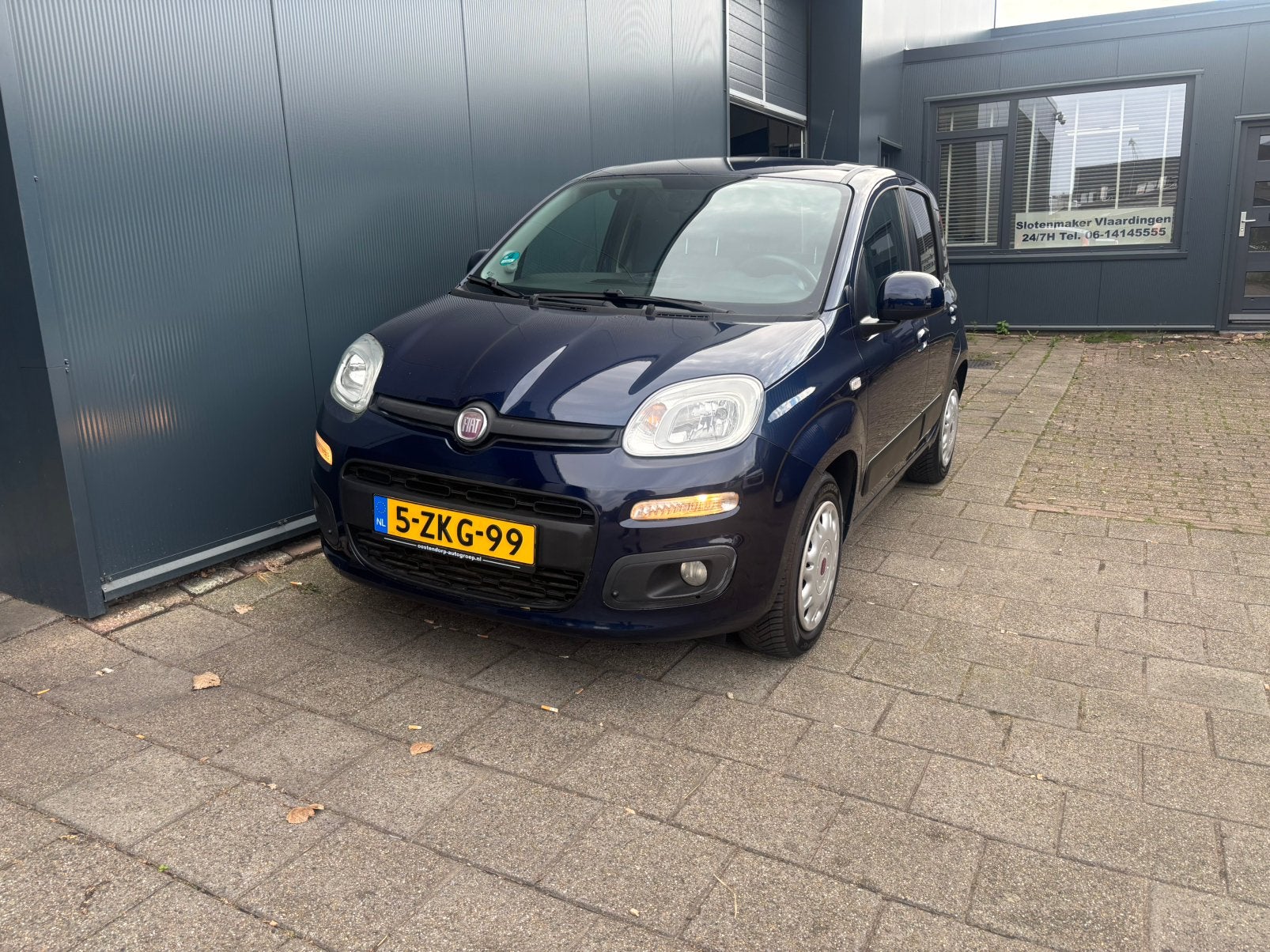 Fiat Panda 0.9 Twinair 44KW 2015 Blauw, Auto's, Voorwielaandrijving, 31 €/maand, Panda, Origineel Nederlands