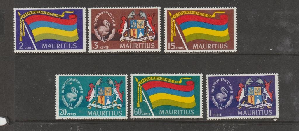 TSS Kavel 8.50177 Mauritius Pf minr 313-318 onafhankelijk, Ophalen, Tanzania, Postfris