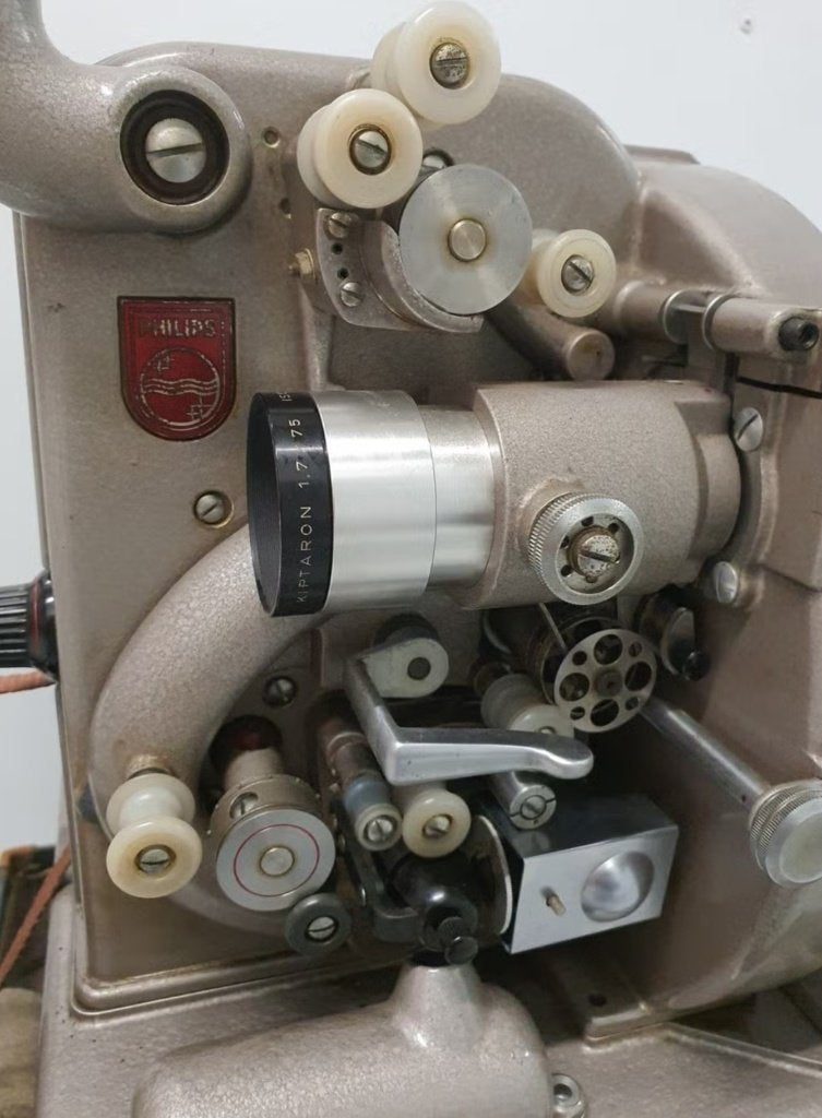 Vintage Philips 16mm Filmprojector - Werkend, Ophalen, 16mm film