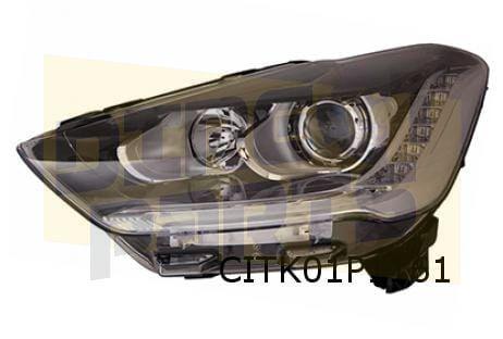Citroën DS5 Koplamp Links (halogeen/zwart) Origineel!  98055