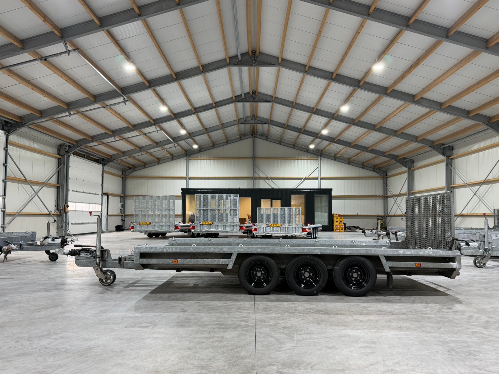 Hulco terrax 3 machinetransporter 3500 kg, Ophalen of Verzenden