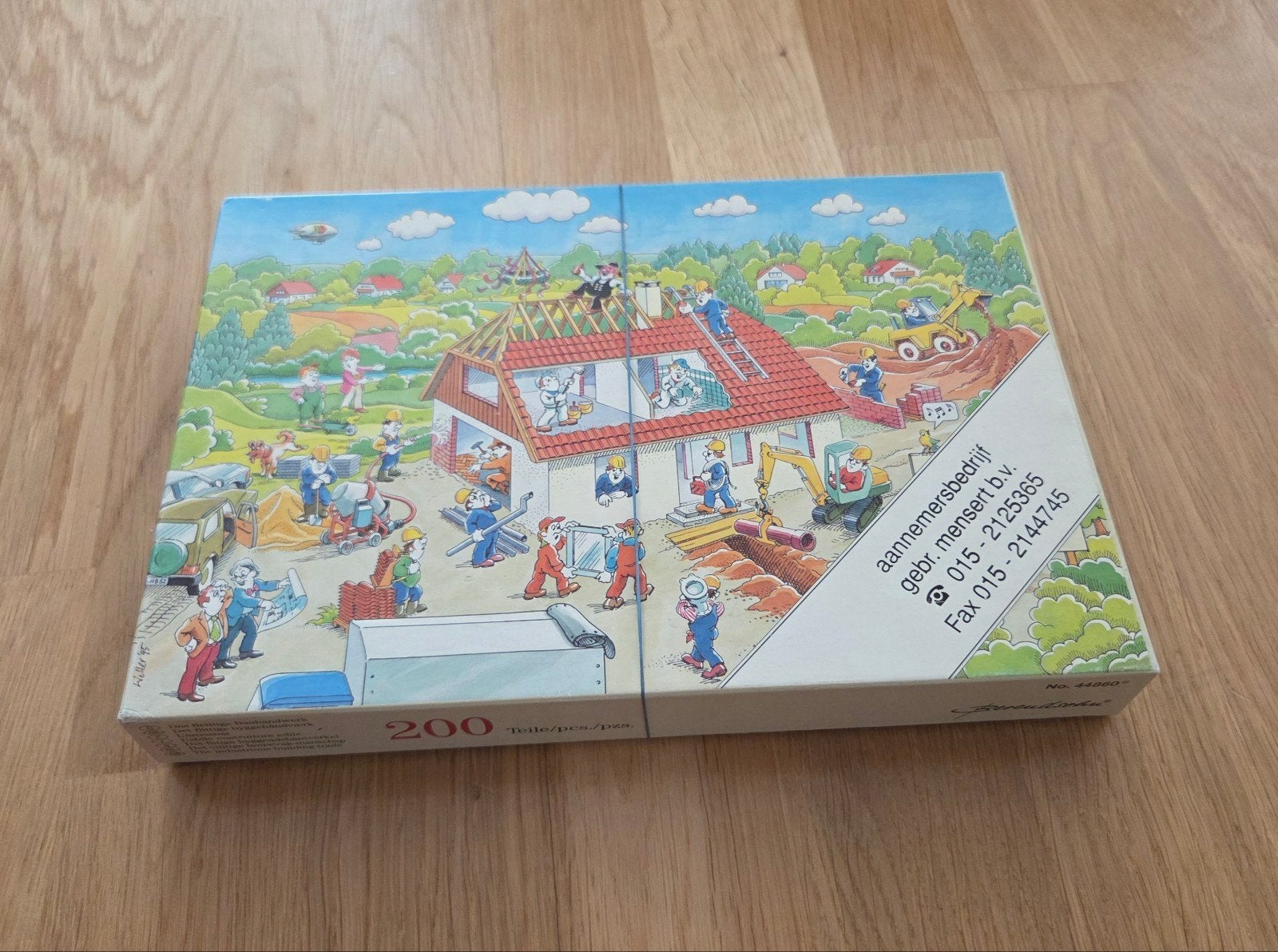 Bouwplaats
kinderpuzzel, 8+, Ophalen of Verzenden, Meer dan 50 stukjes, Zo goed als nieuw