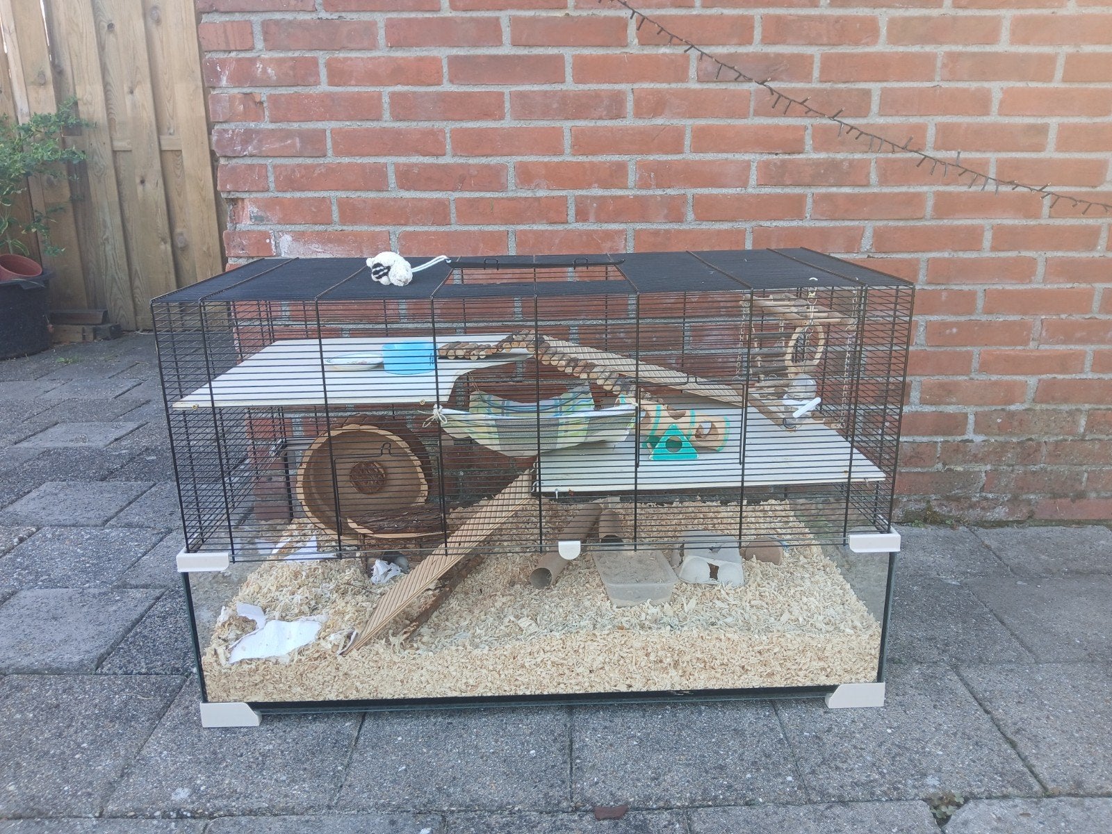 Groot knaagdierenhok, hamsterhok, Ophalen, Kooi, Gebruikt, 60 tot 90 cm