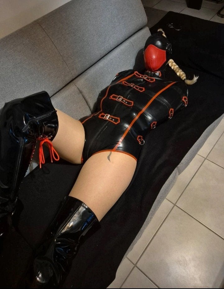 latex bondage body damesmaat s, Merkloos, Verzenden, Zo goed als nieuw