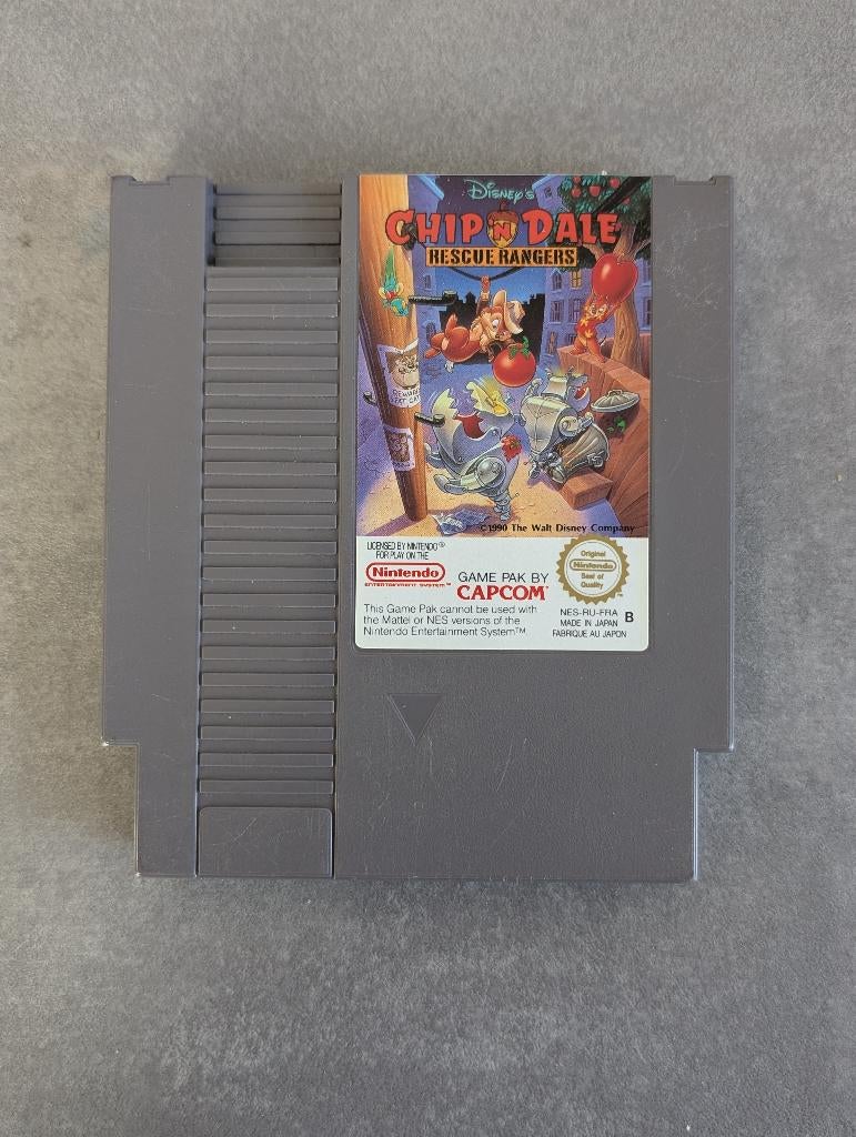 Chip n dale NES, Spelcomputers en Games, Avontuur en Actie, 1 speler, Ophalen of Verzenden, Zo goed als nieuw
