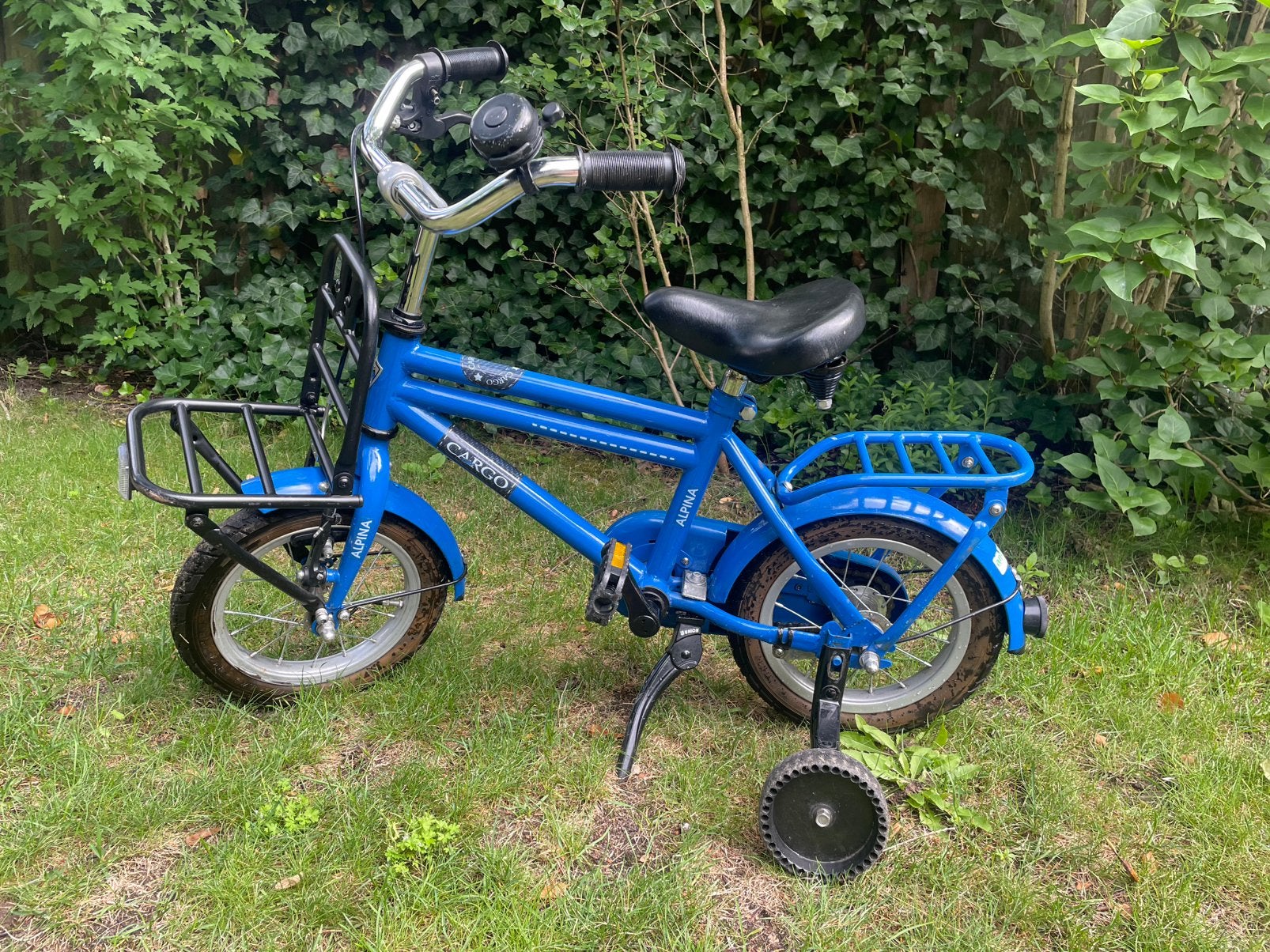 Alpina cargo bike 12,5 inch, Fietsen en Brommers, Fietsen | Kinderfietsjes, Ophalen, Gebruikt, Terugtraprem, Minder dan 16 inch