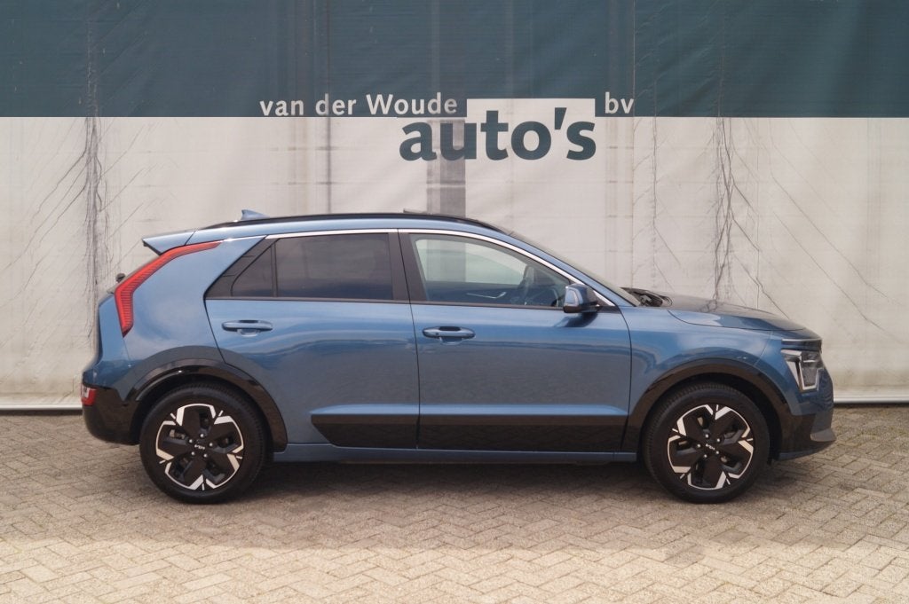 Kia Niro EV DynamicPlusLine 64.8 kWh -SOH99%-LEER-S.DAK-, Auto's, 0 cilinders, Gebruikt, 750 kg, 204 pk