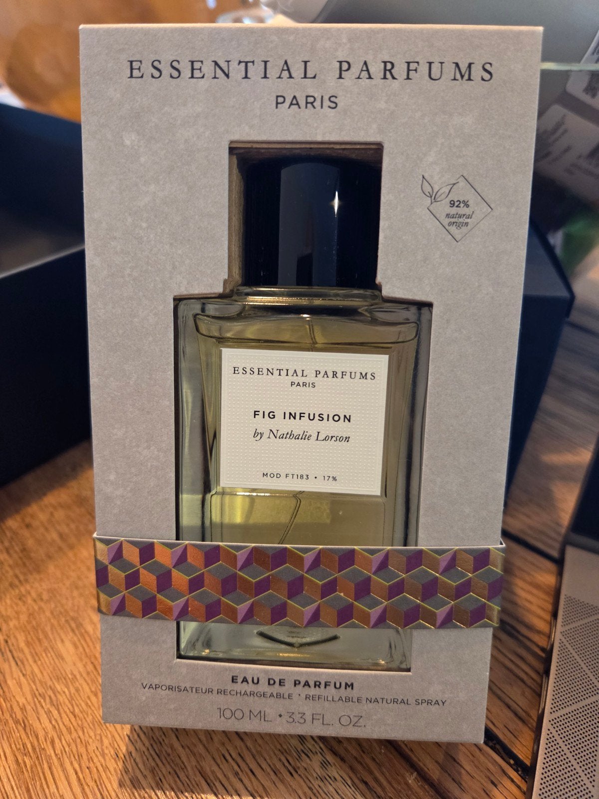 Essential Parfums Fig Infusion EDP 100ml + gratis shampoo, Ophalen of Verzenden, Nieuw