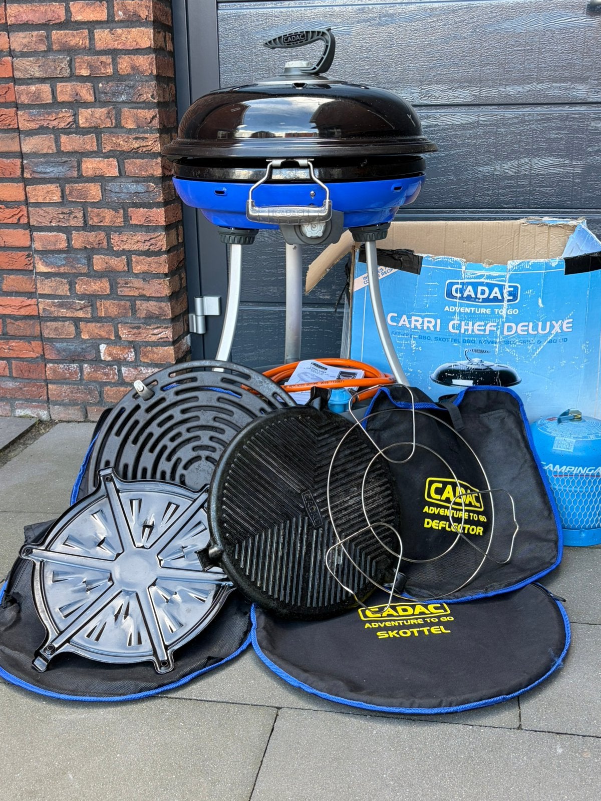 Cadac Carri Chef skottelbraai, Ophalen, Gebruikt