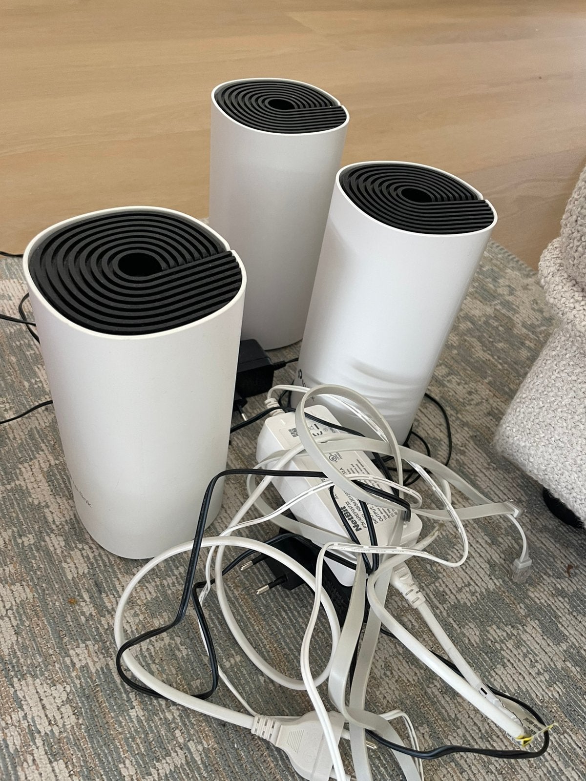 Drie wifi boosters met adapter en ziggo modem, Ophalen, Zo goed als nieuw