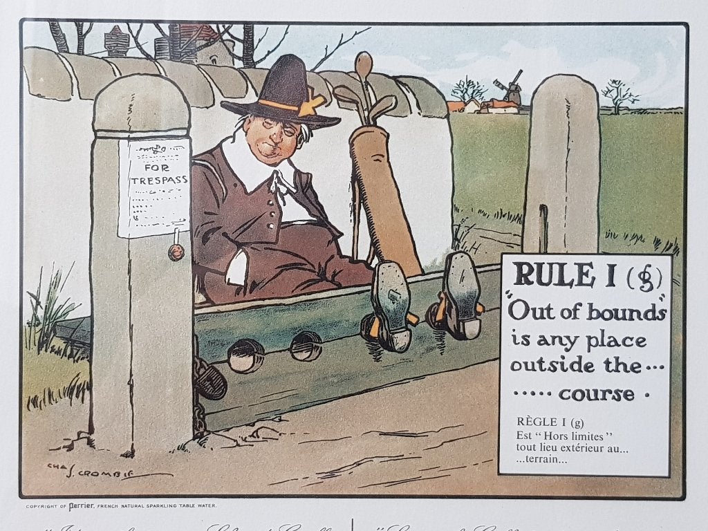 Mooie originele oude ingelijste reclame litho van Perrier., Antiek en Kunst, Kunst | Litho's en Zeefdrukken, Met glas, Ophalen of Verzenden
