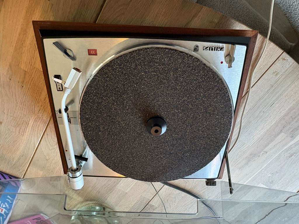Philips 22GA230 Platenspeler - Compleet, netjes, nieuw eleme, Ophalen of Verzenden, Gebruikt, Platenspeler, Philips