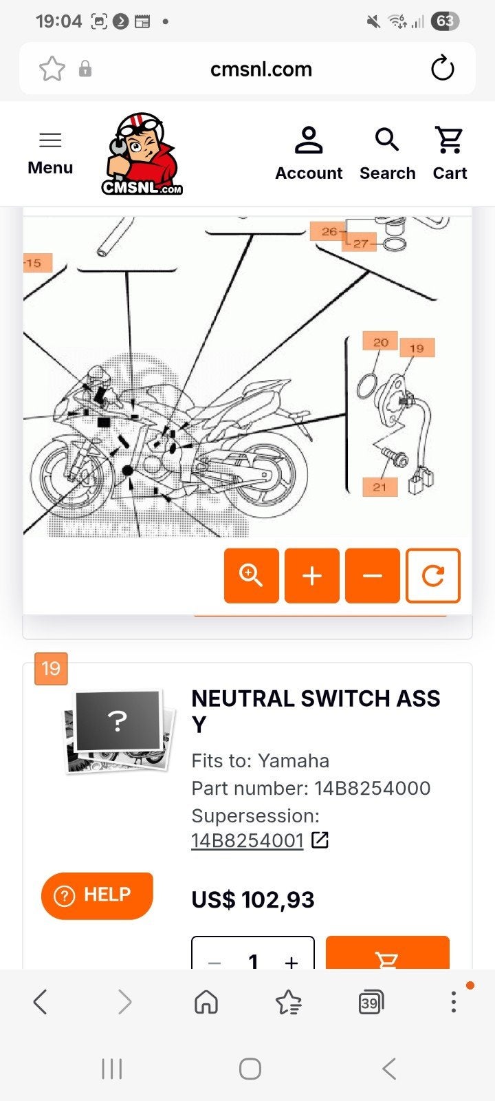 Gezocht: Onderdelen Yamaha R1 2009-2014, Ophalen