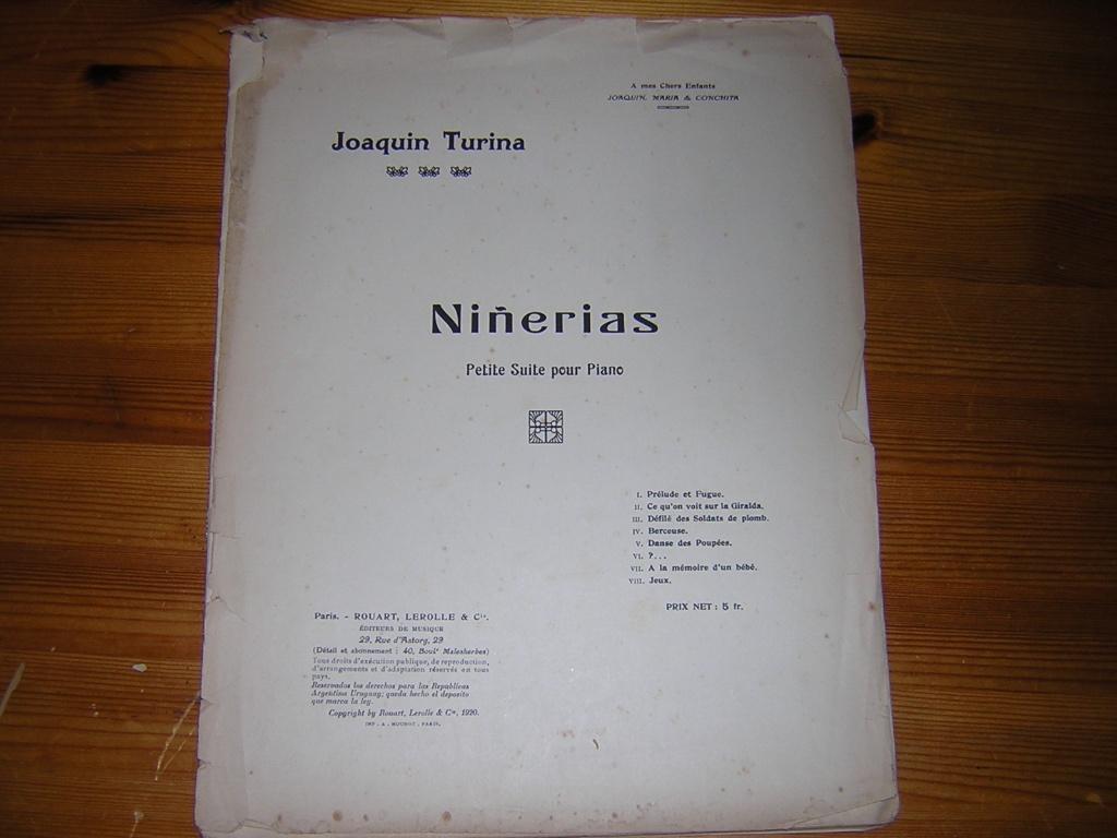 Joaquin turina, Gebruikt, Ophalen of Verzenden, Artiest of Componist, Piano