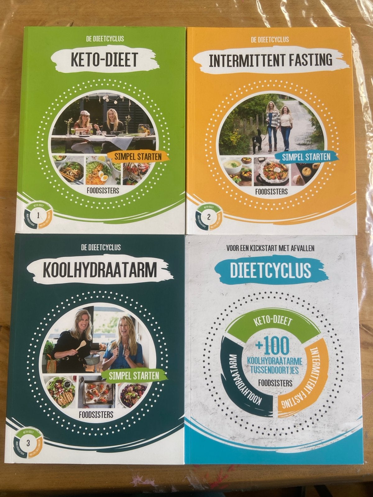 Foodsisters Dieetcyclus: Keto, Intermittent Fasting, Koolhyd, Boeken, Ophalen of Verzenden, Gelezen, Gezond koken
