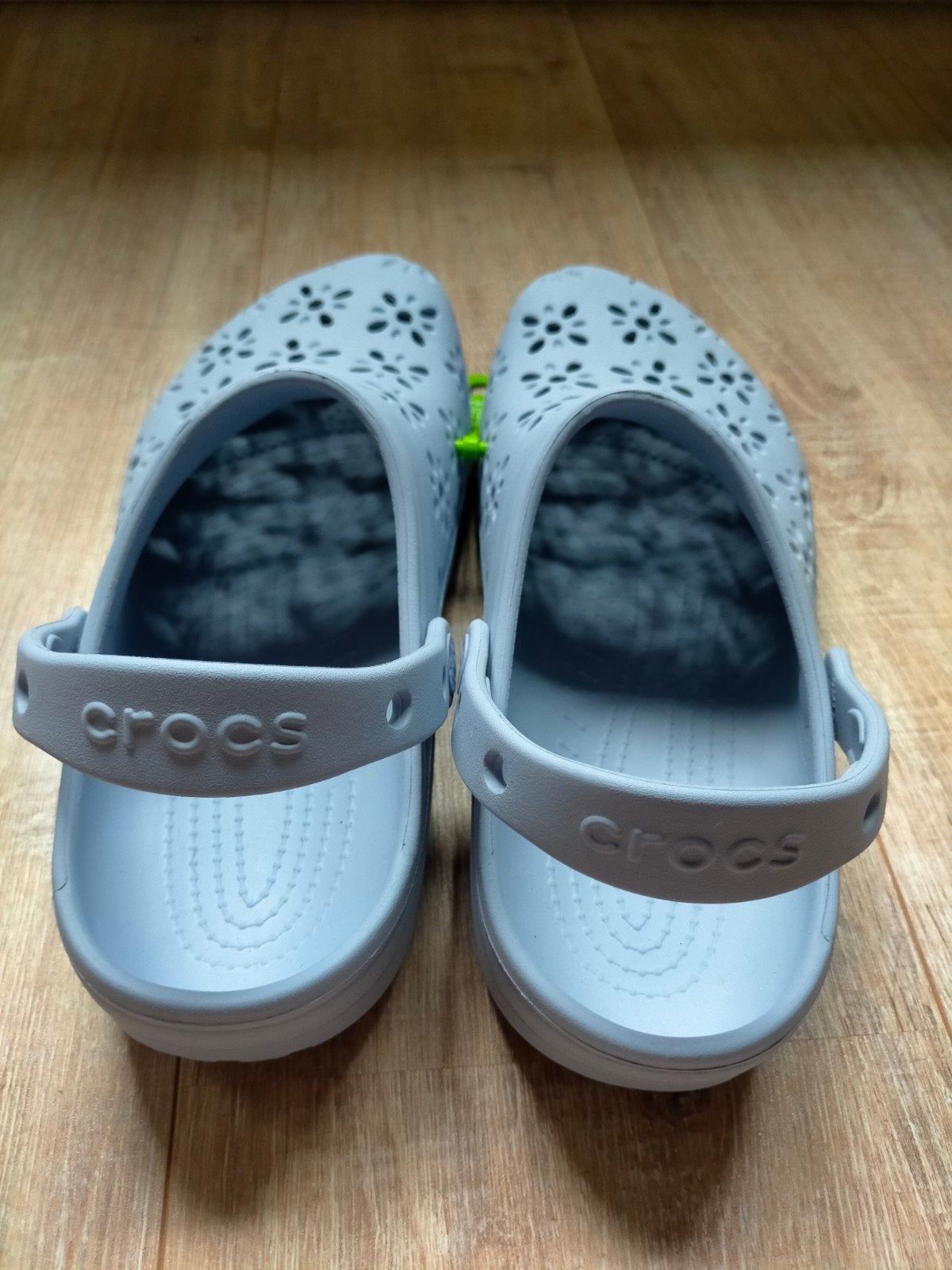 Crocs classic floral Lila blauw 41/42, Overige kleuren, Ophalen of Verzenden, Zo goed als nieuw, Crocs