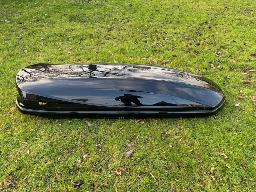 Originele BMW dakkoffer / skibox ZWART Metallic 460 liter, Ophalen, Zo goed als nieuw