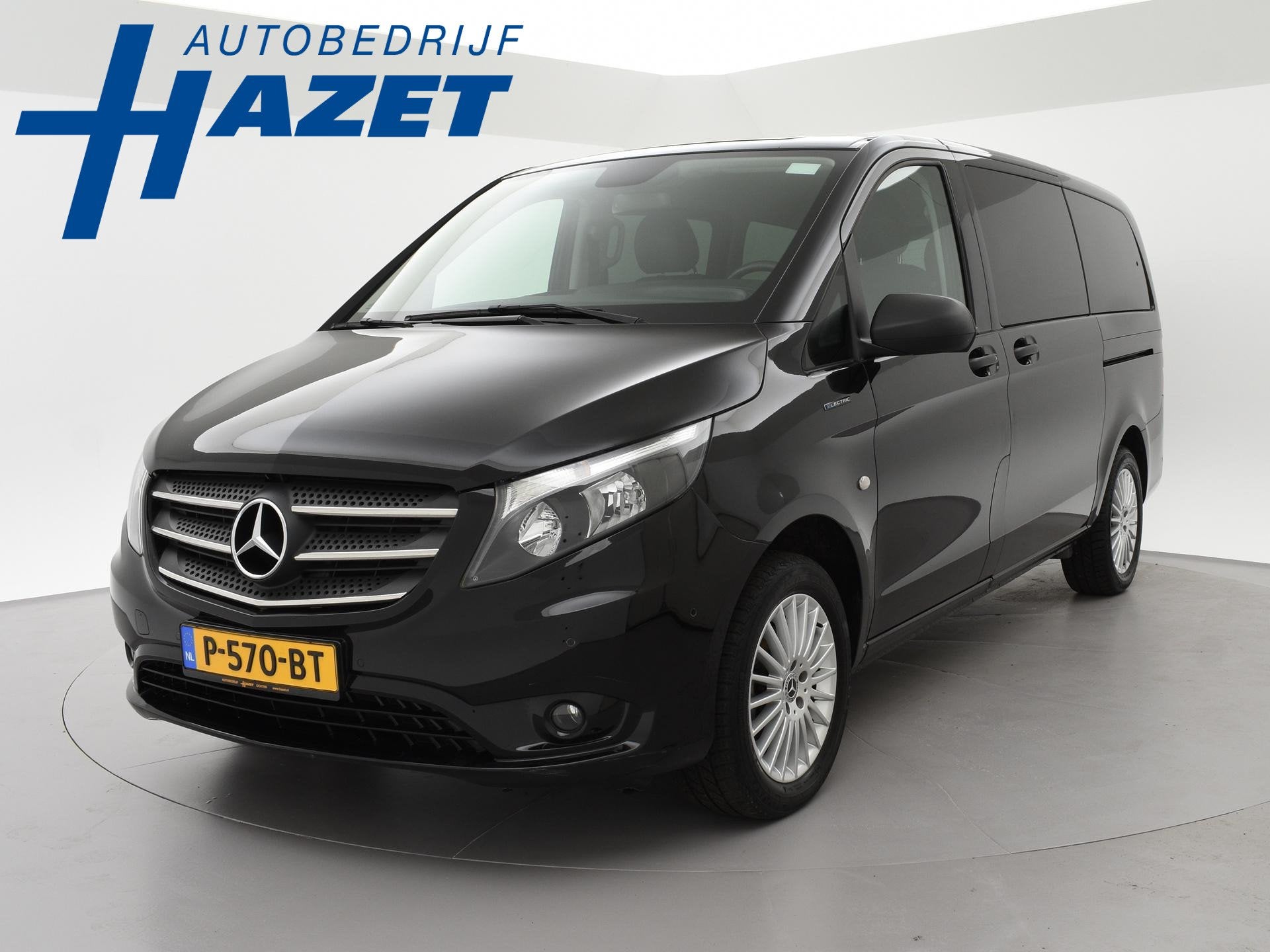 Mercedes-Benz eVito Tourer PRO L2 7-PERS. *MARGE* + 2 ELEKTR, Auto's, Mercedes-Benz, Stof, Gebruikt, Elektrische ramen, Vito Tourer