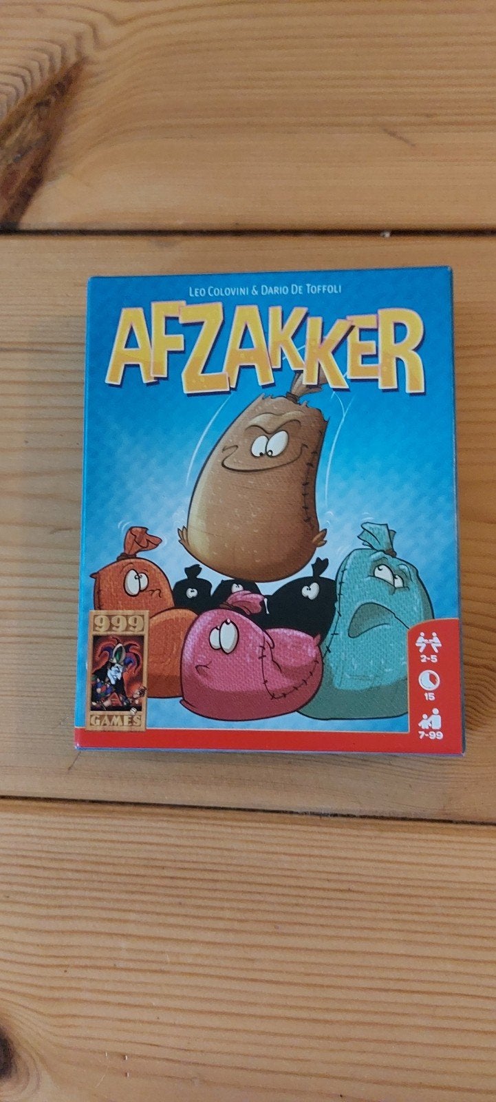 Afzakker spel, Ophalen of Verzenden, Zo goed als nieuw, 999 Games