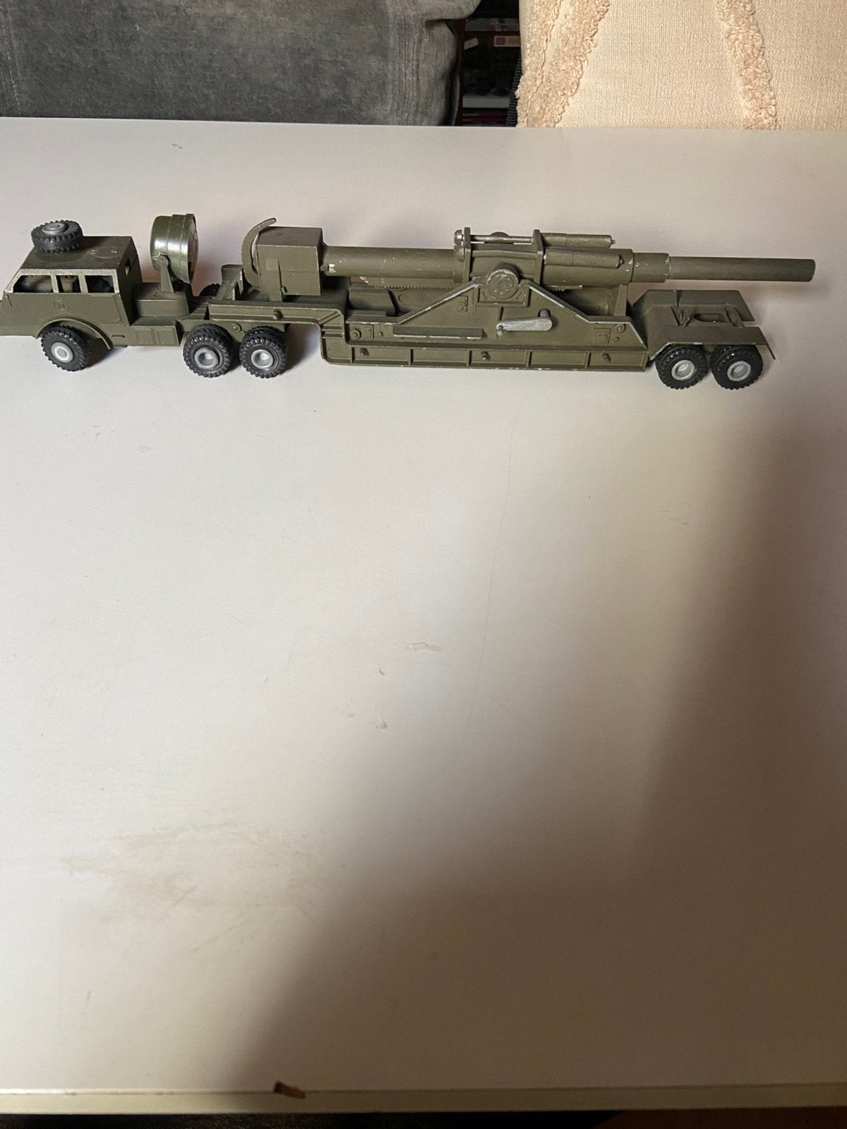 Zwaar militair transport soort van dinky toys, Ophalen of Verzenden, Zo goed als nieuw, Bus of Vrachtwagen, Dinky Toys