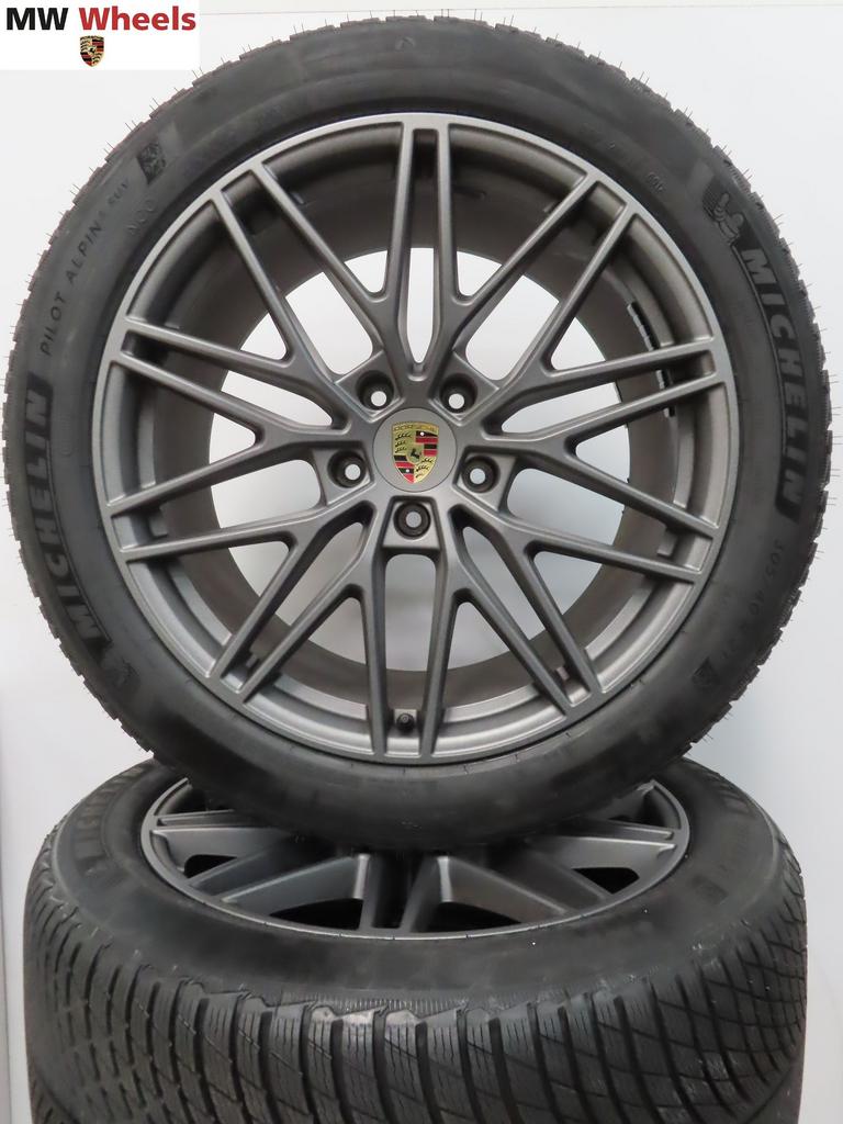 Porsche 21 inch velgen Cayenne 9Y SUV 2025 winterbanden, Gebruikt, -, 285 mm, -