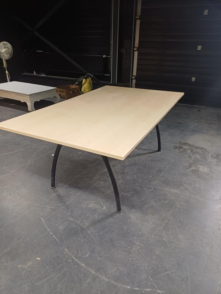 Grote vergader tafel, Ophalen, Gebruikt, 200 cm of meer, 50 tot 100 cm