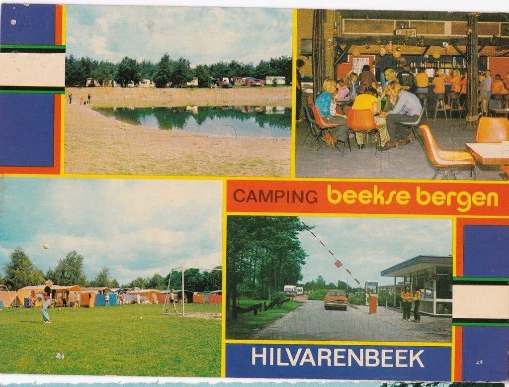 Hilvarenbeek - Camping Beekse Bergen 1977., Ophalen, 1960 tot 1980, Gelopen, Noord-Brabant